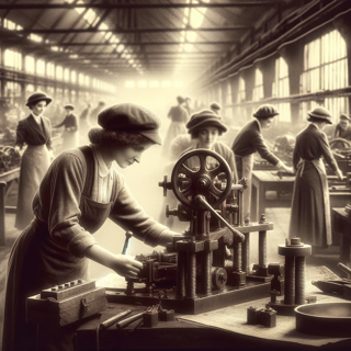 World War One Women in Factories