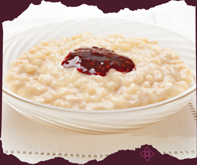 Danish Rice Pudding - RisalamandeImage