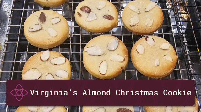 Grandmas Almond Christmas CookieSocial Media Image