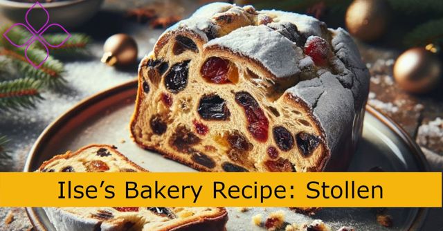 Ilse’s Bakery Recipe: Stollen Social Media Image