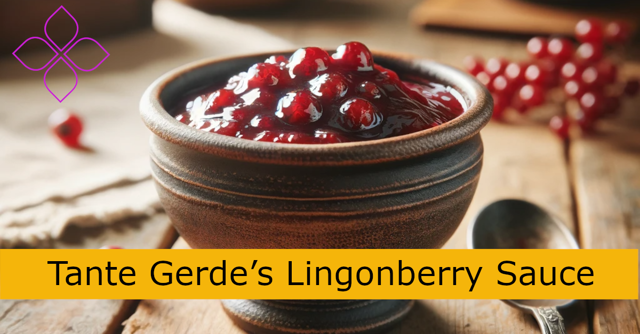 Tante Gerde’s Lingonberry Sauce RecipeSocial Media Image